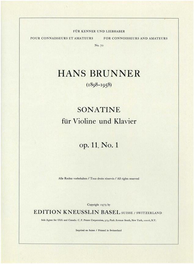 Sonate Für Violine